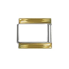 Gold Trim Italian Charm (9mm)