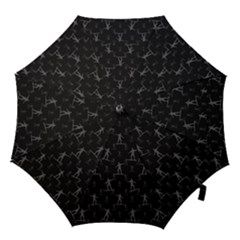 Surfing Motif Pattern Hook Handle Umbrellas (small) by dflcprints