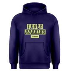I Love Running - Men s Pullover Hoodie by FunnySaying