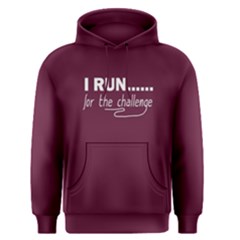 I Run For The Challenge - Men s Pullover Hoodie by FunnySaying