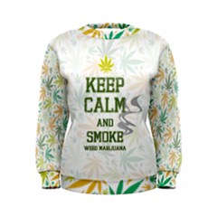 Cannabis Women s Sweatshirt by PattyVilleDesigns