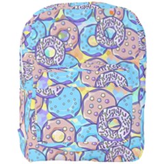Donuts Pattern Full Print Backpack by ValentinaDesign