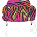 Rainbow Zebra Full Print Backpack View4
