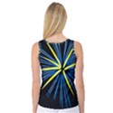 Fireworks Blue Green Black Happy New Year Women s Basketball Tank Top View2