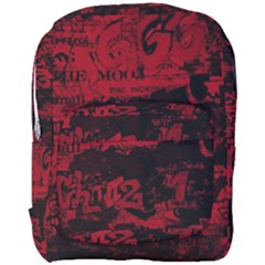 Graffiti Full Print Backpack by ValentinaDesign
