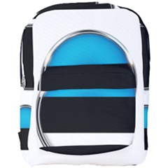 Estonia Country Flag Countries Full Print Backpack by Nexatart