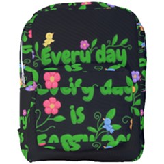 Earth Day Full Print Backpack by Valentinaart