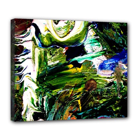 Bow Of Scorpio Before A Butterfly 8 Deluxe Canvas 24  X 20   by bestdesignintheworld