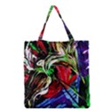 Lillies In Terracota Vase Grocery Tote Bag View1