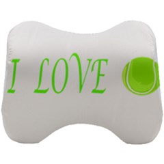 I Lovetennis Head Support Cushion by Greencreations