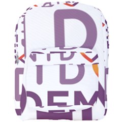 Logo Of Unidos Podemos Electoral Alliance (spain) Full Print Backpack by abbeyz71