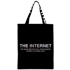 The Internet Zipper Classic Tote Bag by WensdaiAmbrose