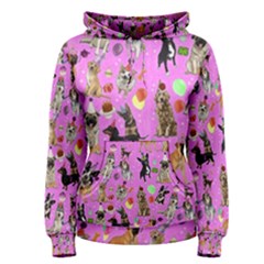 Puppy Party Women s Pullover Hoodie by 100rainbowdresses