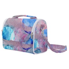 Abstract Clouds And Moon Satchel Shoulder Bag by charliecreates