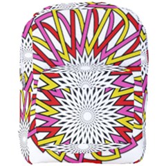Sun Abstract Mandala Full Print Backpack by HermanTelo