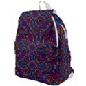 Kaleidoscope Triangle Curved Top Flap Backpack View1