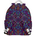 Kaleidoscope Triangle Curved Top Flap Backpack View3
