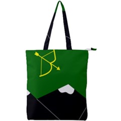 Flag Of Hunza  Double Zip Up Tote Bag by abbeyz71