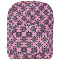 Purple Pattern Texture Full Print Backpack by HermanTelo