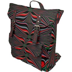 Abstract Art Fractal Art Pattern Buckle Up Backpack by Sudhe
