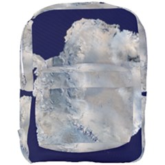 Satellite Image Of Antarctica Full Print Backpack by abbeyz71