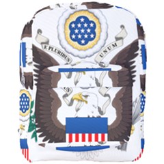 Greater Coat Of Arms Of The United States Full Print Backpack by abbeyz71