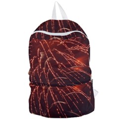 Fireworks Red Orange Yellow Foldable Lightweight Backpack by Bajindul