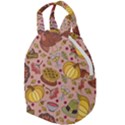 Thanksgiving Pattern Travel Backpacks View1