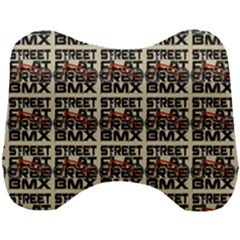 Bmx And Street Style - Urban Cycling Culture Head Support Cushion by DinzDas