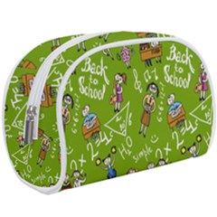 Seamless Pattern With Kids Makeup Case (large) by Amaryn4rt