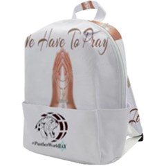 Panther World 143 Limited Pray Zip Up Backpack by Pantherworld143