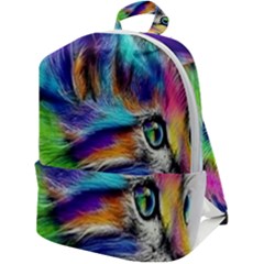 Rainbowcat Zip Up Backpack by Sparkle