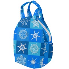 Snowflakes Travel Backpacks by Sobalvarro