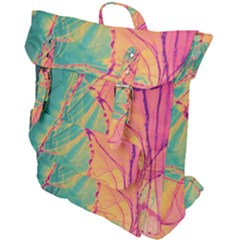 Alcohol Ink Buckle Up Backpack by Dazzleway