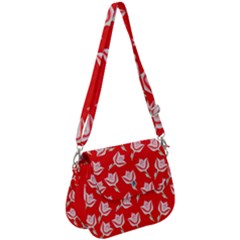Flower Saddle Handbag by grafikamaria