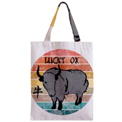 Chinese New Year ¨c Year Of The Ox Zipper Classic Tote Bag by Valentinaart