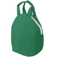 Color Sea Green Travel Backpacks by Kultjers