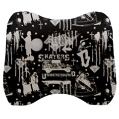 Skater-underground2 Velour Head Support Cushion by PollyParadise