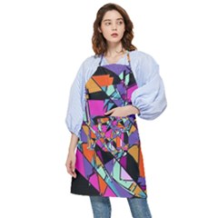 Abstract  Pocket Apron by LW41021