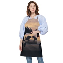 Evening Horses Pocket Apron by LW323