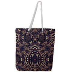 Cool Summer Full Print Rope Handle Tote (large) by LW323