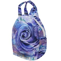 Watercolor-rose-flower-romantic Travel Backpacks by Sapixe