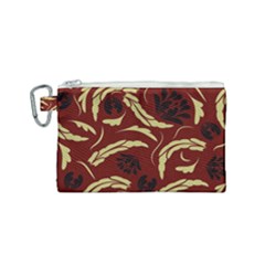 Folk Flowers Pattern Floral Surface Design Seamless Pattern Canvas Cosmetic Bag (small) by Eskimos