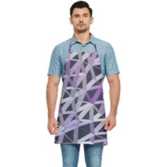 3d Lovely Geo Lines  Iv Kitchen Apron by Uniqued