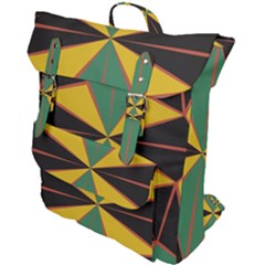 Abstract Pattern Geometric Backgrounds   Buckle Up Backpack by Eskimos