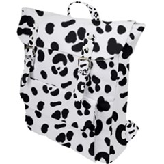 Blak-white-tiger-polkadot Buckle Up Backpack by nate14shop