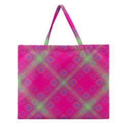 Pinky Brain Zipper Large Tote Bag by Thespacecampers