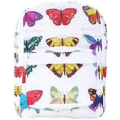 Butterflay Full Print Backpack by nate14shop