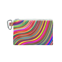 Abstract-calorfull Canvas Cosmetic Bag (small) by nate14shop