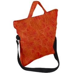Background-flower Fold Over Handle Tote Bag by nateshop
